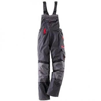 Terratrend Job 20185-xl-6131 tamaño XL de hombre active Plus mono - Gris/Rojo