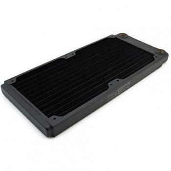 XSPC TX240 Ultra Thin Copper Dual Radiator - Black