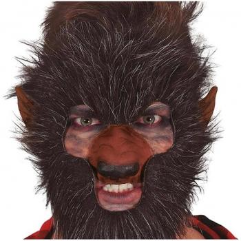 Peluche de Pelo para Cara de Hombre Lobo