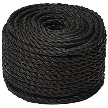 Cuerda de trabajo polipropileno negro 24 mm 50 m