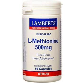 Lamberts L Metionina 500mg - 60 Cápsulas