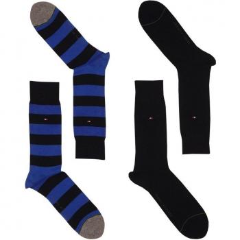 Tommy Hilfiger - Medias de fútbol - para hombre Türkische Meer Streifen