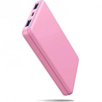 Batería Externa 5000 mAh, SIXTHGU Power Bank Mini portátil, pequeño y Ligero,con Cable, Cargador Portátil Móvil Ligera,para iPhone, Samsung, MP3, Huawei y Smartphones