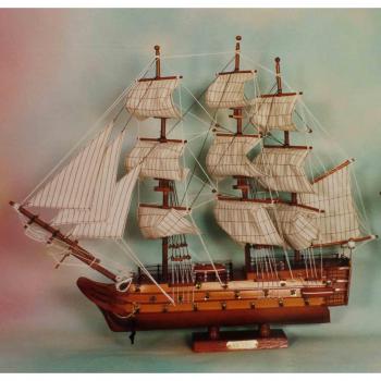 VELERO DE MADERA MOD,VICTORY DECORACION NAUTICA DE 60,00CM TW 60-3