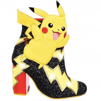 Irregular Choice Pokémon Shock Walk Pikachu Boots