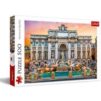Trefl 500-Piece Puzzle - Fontanna di Trevi, Rome
