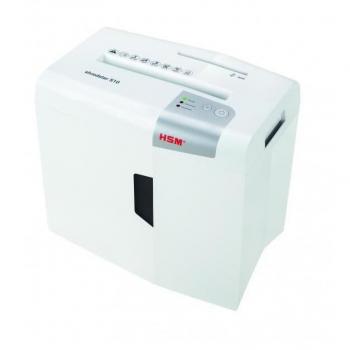 DESTRUCTORA DE DOCUMENTOS HSM SHREDSTAR S10 Corte en tiras 58 dB 22 cm Plata, Blanco 6.0mm 230V/50Hz EU