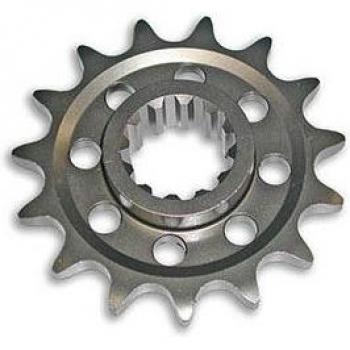 Piñón de acero estándar AFAM 61600-16, tipo: piñón para cadena, características: material de acero, diseño estándar, compatible con cadenas de 16 dientes