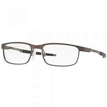 Oakley Steel Plate, Monturas de Gafas para Hombre, Plateado, 52