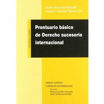 Prontuario básico de derecho sucesorio internacional