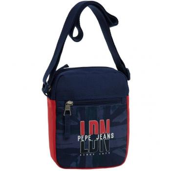 Pepe Jeans Dalton Bolso Bandolera, 2.5 Litros, Color Azul