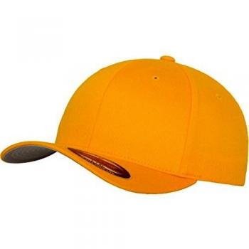 Flexfit Wooly Combed Cap - Gold - Unisex - Size 2XL