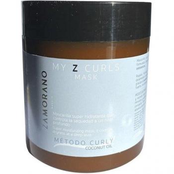Mascarilla MY Z CURLS cabello rizado con aceite de coco 500ml Zamorano