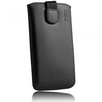 Mumbi 12725 - Funda de Cuero para Samsung Galaxy S7, Color Negro