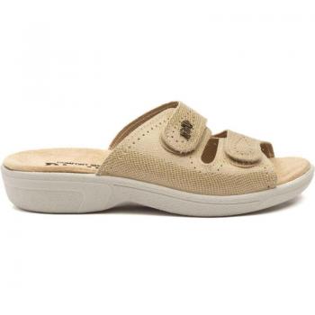 Sandalia Cuña Mujer LA VIDA ROSA BEIGE