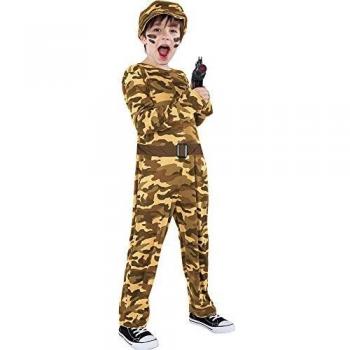 Funny Costumes - Disfraz Guerrillero del desierto, infantil, talla S
