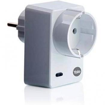 YALE 60-A300-EUPS-SR Enchufe Inteligente, Blanco