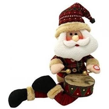 Decoracion Navideña Figura Papá Noel Tambor