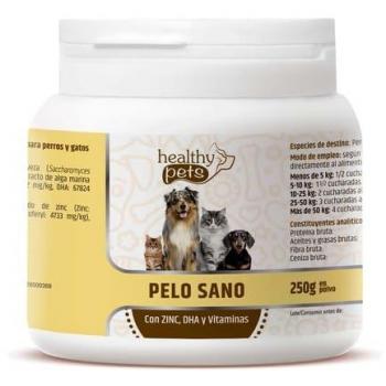 Healthy Pets Vet Pelo Sano Perros y Gatos 250g Polvo