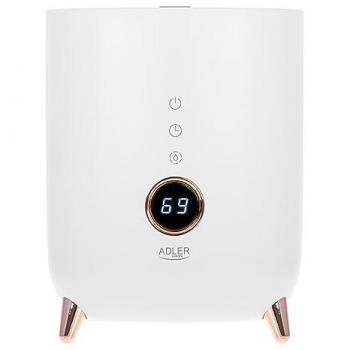 Humidificador Ultrasónico Adler AD 7972 con Pantalla LED, Capacidad de 4 Litros, Aromaterapia y Rango de Funcionamiento hasta 35 m²