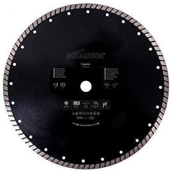 Evolution Power Tools - Hoja de diamante, 355 mm