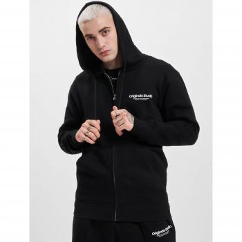 Jack & Jones Vesterbro Full Zip Hoodie for Men - Black XS