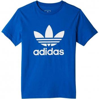 adidas J Trf Camiseta, Niños, Azul / Blanco, 152