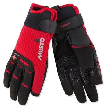Musto 2018 Perfomance Sailing Long Finger Gloves Red AUGL004 Size - - Extra Extra Large