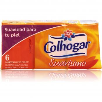 Colhogar - Suavisimo - Pañuelos de papel tisú - 6 paquetes