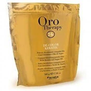 Decolorante en polvo Oro Therapy De-Color Keratin de Fanola