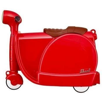 Skoot Kids' Ride-On Suitcase Equipaje Infantil, 13 Litros, Color Rojo