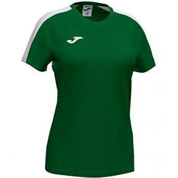 Joma Academy Women's Short Sleeve Football Shirt Green-White