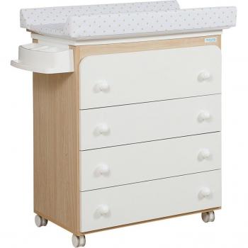 Cómoda-Bañera Micuna con cambiador de bebé Blanco