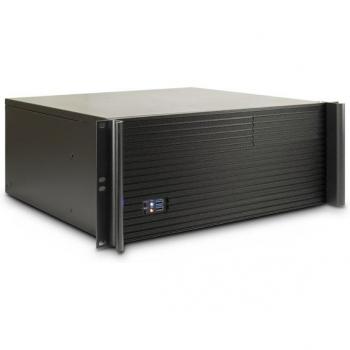 Caja de Servidor Inter-Tech IPC 4U-K-439L, 48.3cm, Soporte para E-ATX, ATX, mATX y Mini ITX, Color Negro