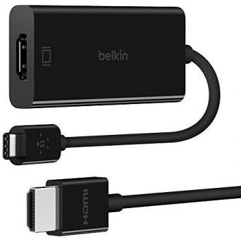 Belkin - Adaptador de USB-C a HDMI + Cable HDMI prémium de 2 m