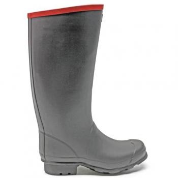 Hunter Unisex Argyll Full Knee Rubber Wellington Boots - Black - Size 9 UK