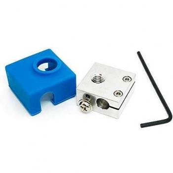micro swiss Calefactor con calcetín de silicona para impresoras CR10, Ender 2, Ender 3, ANET A8 MK7, MK8, MK9 Hotends
