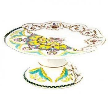 SELETTI 'Soporte de Porcelana diámetro CM.20 h.8 Hybrid-Leandra