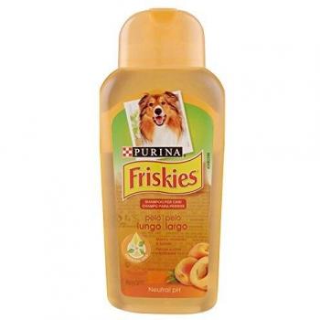 Friskies Purina Champú para Perros de Pelo Largo, pH Neutro, 250 ml