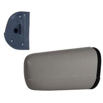 Retrovisor Alkar 6125539 Espejo Exterior para Automóviles, características: diseño específico para vehículos, fácil instalación, ajuste manual, recubrimiento resistente a la intemperie, espejo convexo para mayor visibilidad