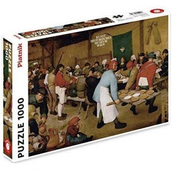 Piatnik 1000-Piece Peasant Wedding Puzzle by Pieter Brueghel the Elder