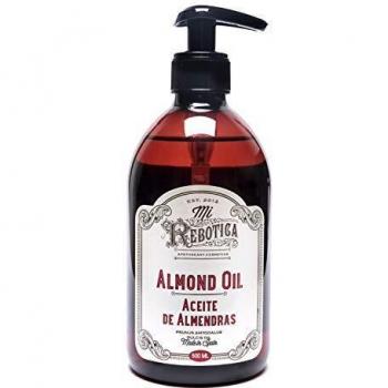 MI REBOTICA | Aceite de Almendras 500 ml | Alivia la Sensación de Sequedad | Suaviza y Protege la Piel | Emoliente y Calmante | Aceite Almendras | Aceite Corporal