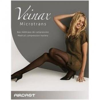 Veinax 2 Microtrans Medias Autofijables Negras TN3 1 Par