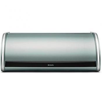 Brabantia 484308 - Panera con tapa deslizante, tamaño normal, color menta