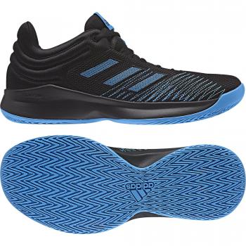 adidas Pro Spark Low 2018, Zapatos de Baloncesto Hombre, Negro
