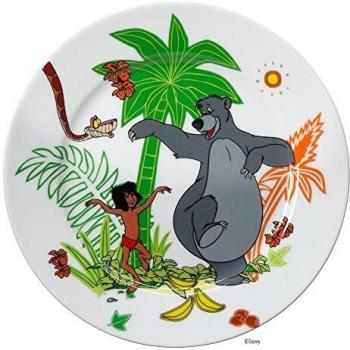 WMF Disney El Libro de la Selva - Plato para niños de porcelana, Ø19cm