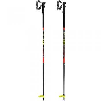 Bastones de Esquí Leki Mezza Lite - Par, Color Negro y Rojo, Longitud 145 cm