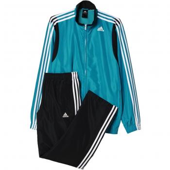 adidas TS Basic 3S - Chándal para hombre, color verde / blanco, talla 204L