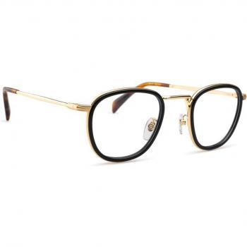 David Beckham DB 1025 Men's Eyeglass Frame - Metal - Black - Ø 48 mm