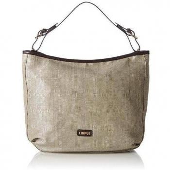 CINQUETosca Beutel - Bolsa de Asa Superior Mujer
, color Marrón, talla 40x35x16 cm